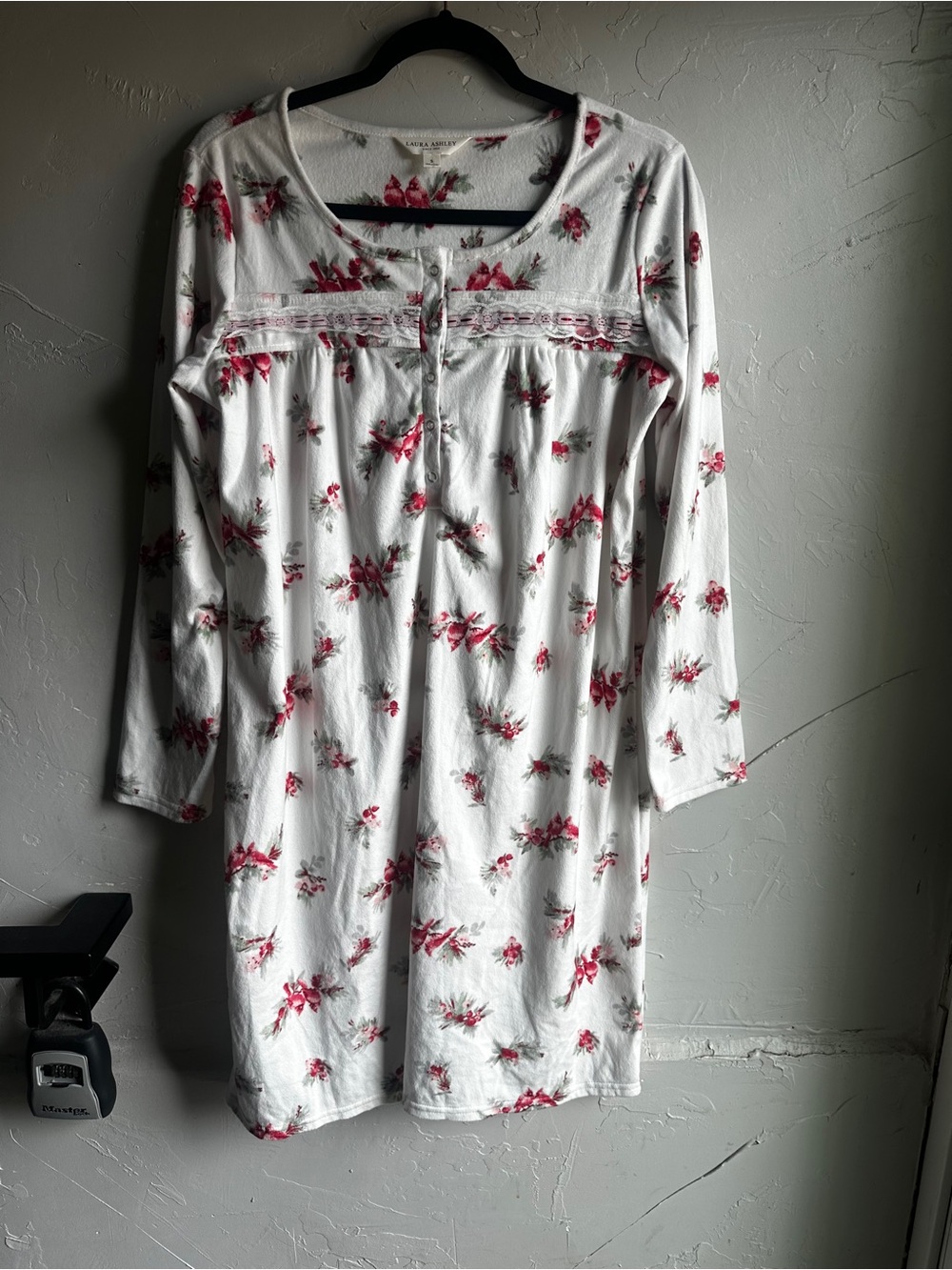 Laura Ashley Floral Traditional Nightgown Cottagecore Romantic Floral Sz‎ S
